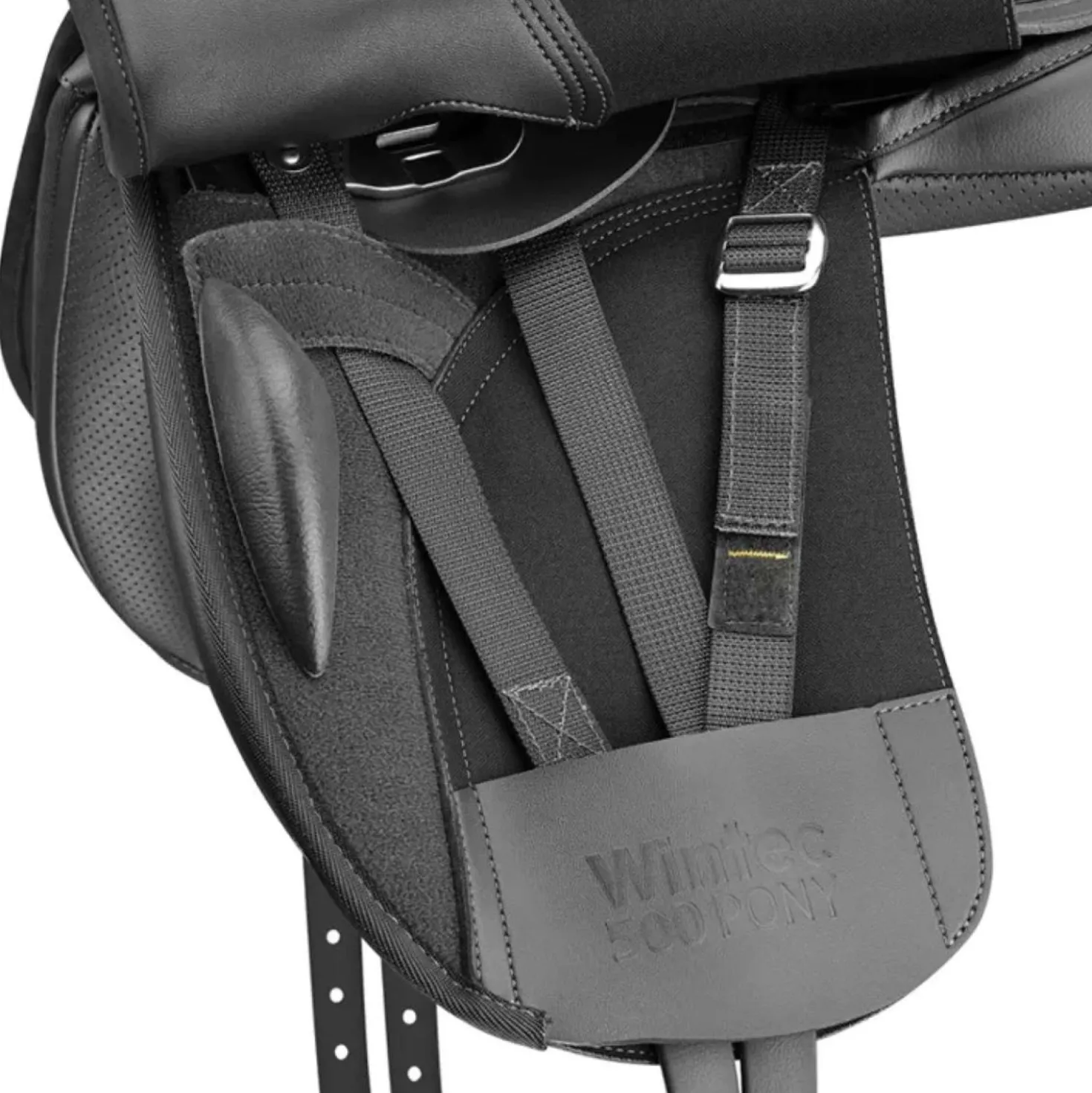 Wintec Dressuurzadel 500 Pony Hart Zwart