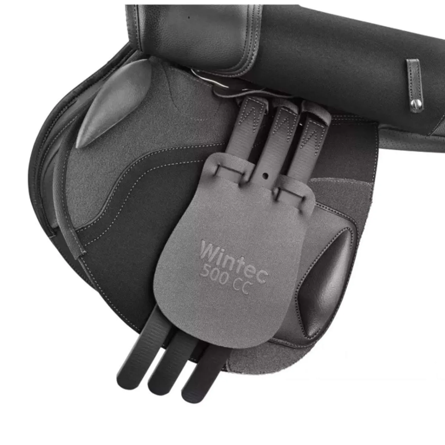 Wintec Springzadel 500 Close Contact Hart Zwart