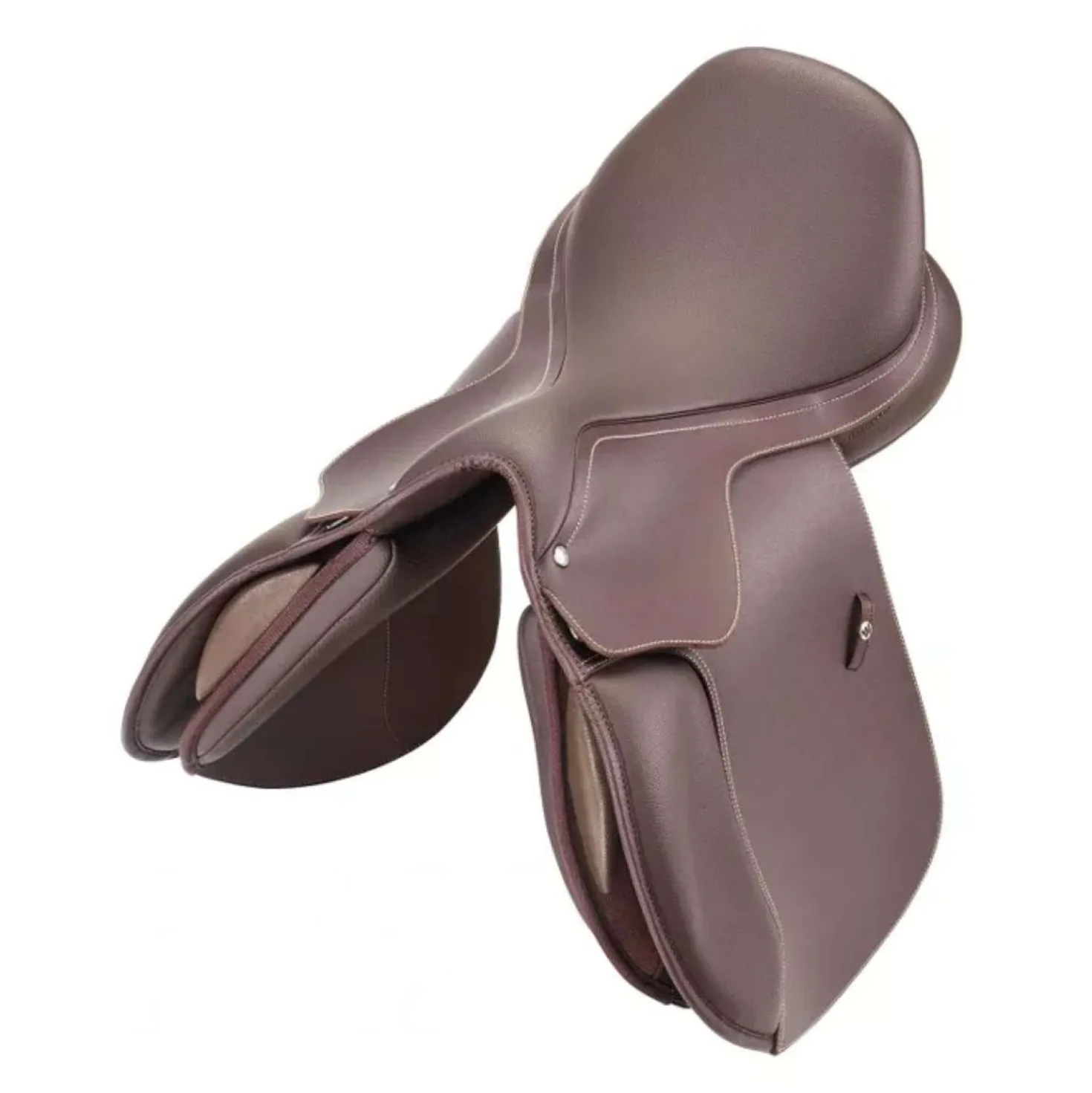 Wintec Springzadel 500 Jump Hart Bruin