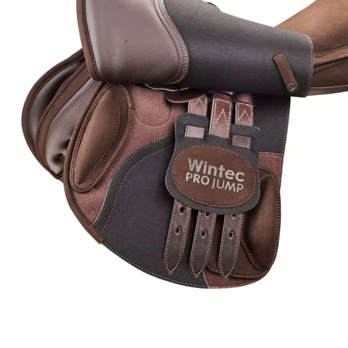 Wintec Springzadel Pro Jump Pony Hart Bruin