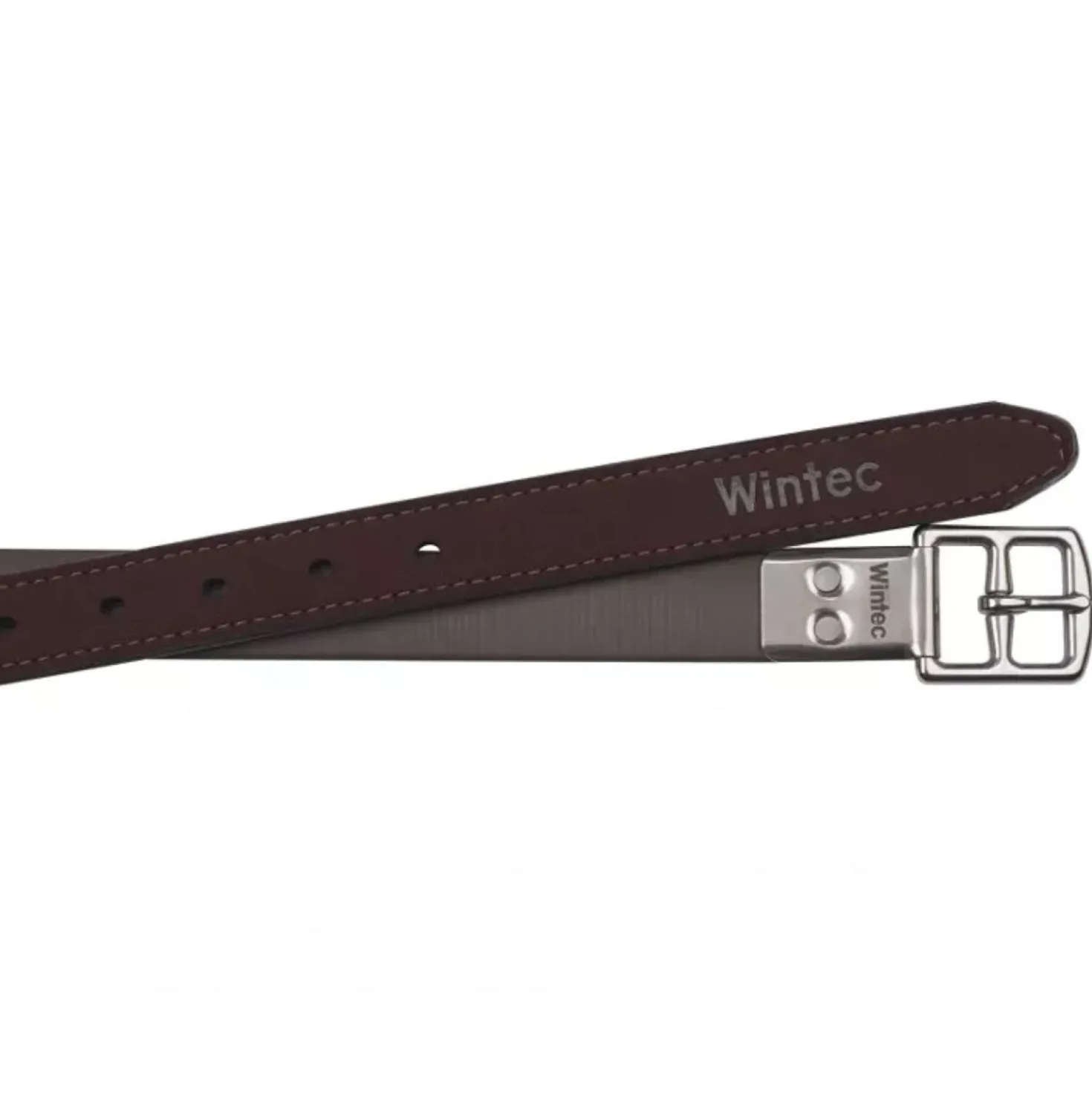 Wintec Stijgbeugelriemen Slimline Heavy Duty Bruin