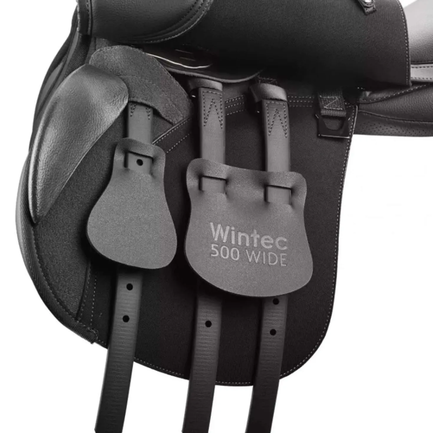 Wintec Veelzijdigheidszadel 500 Wide Hart Zwart