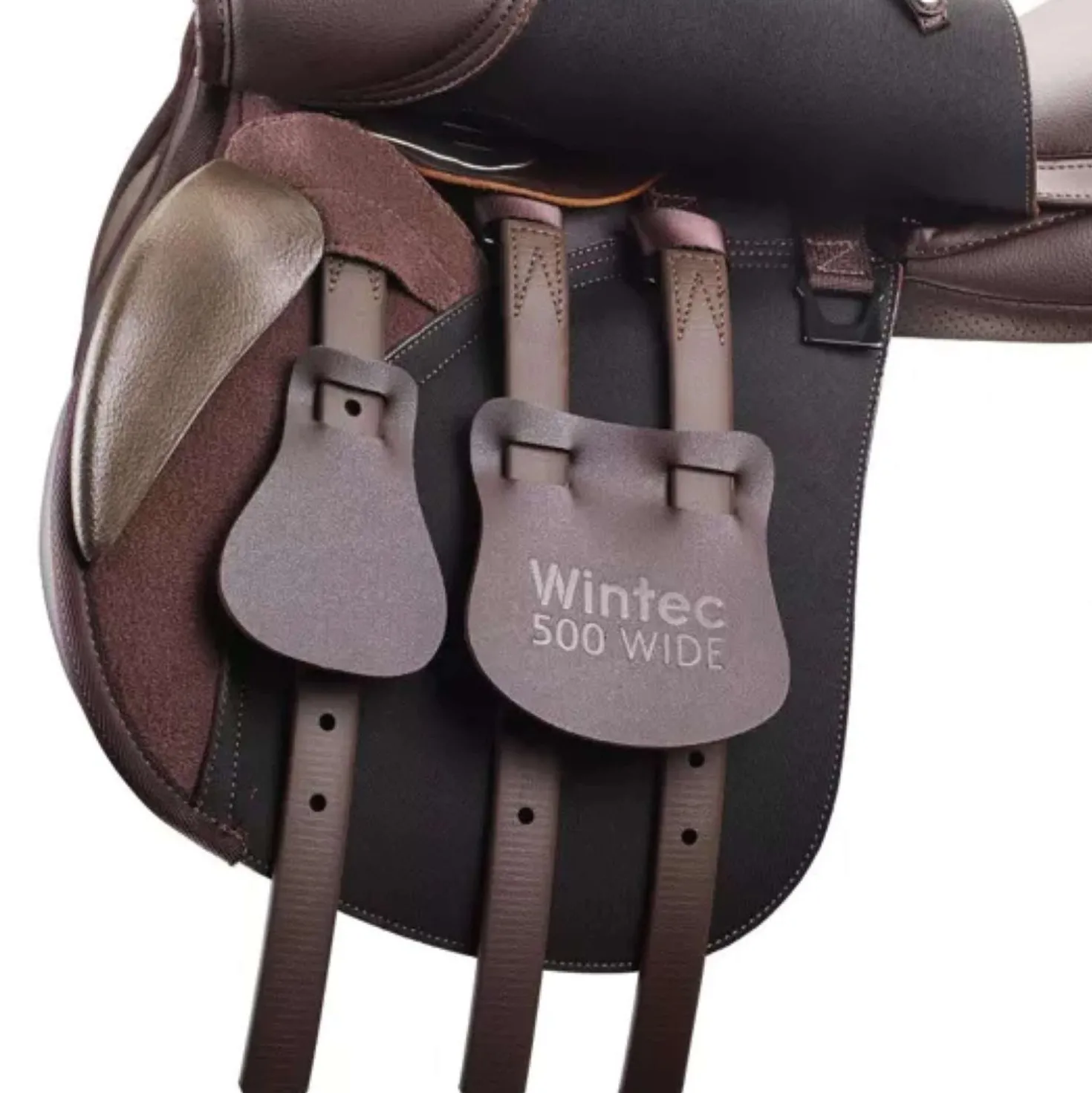 Wintec Veelzijdigheidszadel 500 Wide Hart Bruin