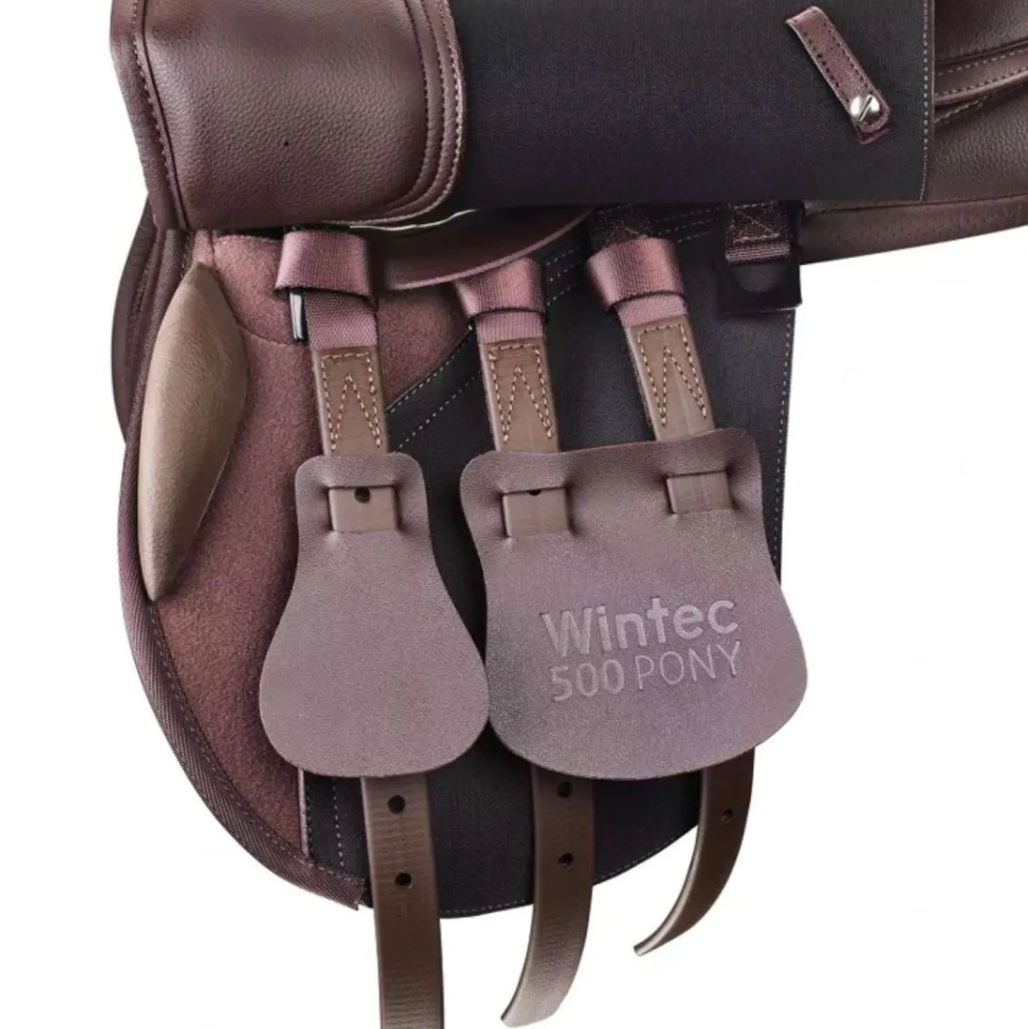 Wintec Veelzijdigheidszadel 500 Pony Hart Bruin
