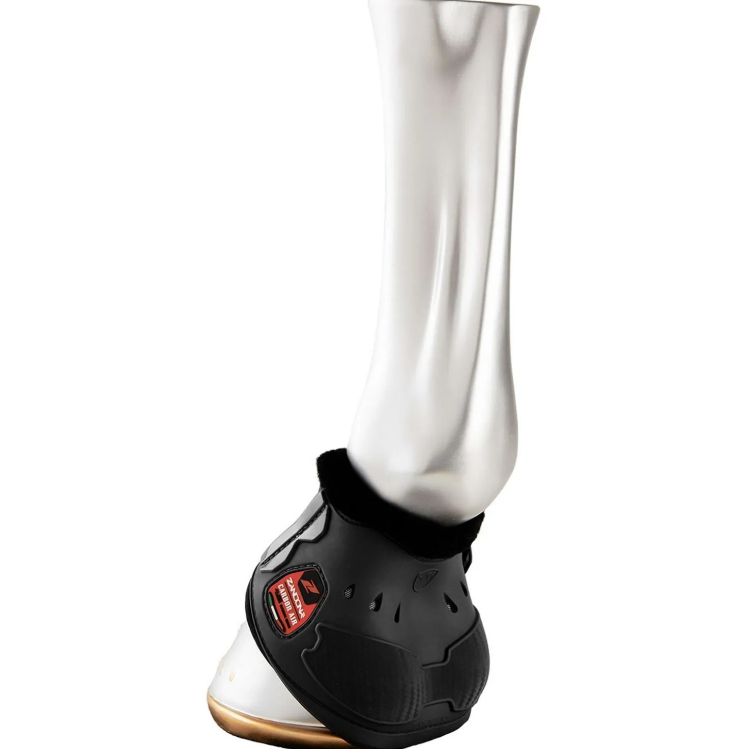 Zandona balbeschermers Carbon Air Heel Black
