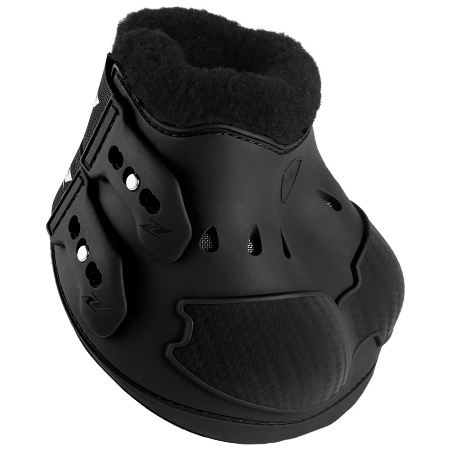 Zandona balbeschermers Carbon Air Heel Black