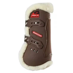 Zandona Peesbeschermers Carbon Air Techno Fur Tendon Bruin