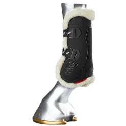 Zandona Peesbeschermers Carbon Air Techno Fur Tendon Zwart