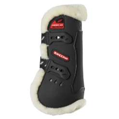 Zandona Peesbeschermers Carbon Air Techno Fur Tendon Zwart