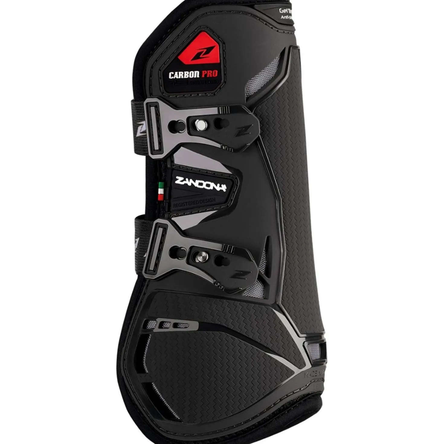 Zandona Peesbeschermers Carbon Pro Zwart