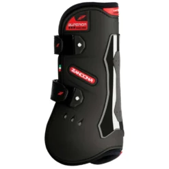 Zandona Peesbeschermers Superior Air Velcro Tendon Zwart
