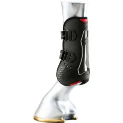 Zandona Peesbeschermers Superior Air Velcro Tendon Zwart